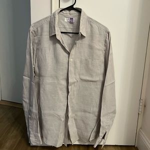 Uniqlo Mens Linen Shirt